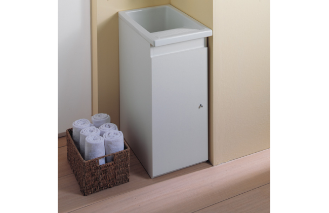 MUEBLE LAVADERO RIBA BLANCO 40 cm. - Motacuer