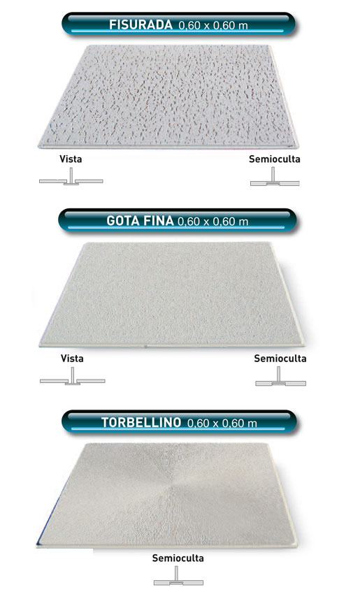 PLACA TECHO ESCAYOLA FISURADA 600x600x22 mm. - Motacuer