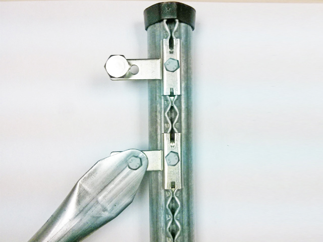 POSTE EXTREMO DERECHA LUX-50 GALVANIZADO 1 m. - Motacuer