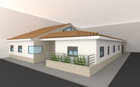 Fachada Vivienda Unifamiliar