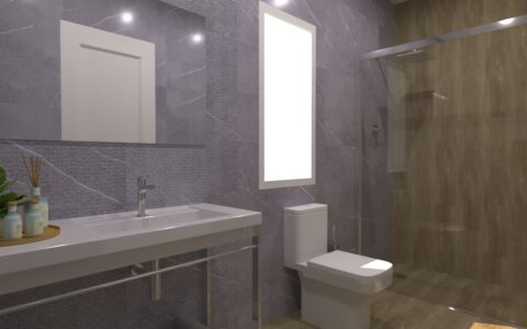 Baño Marmoleado